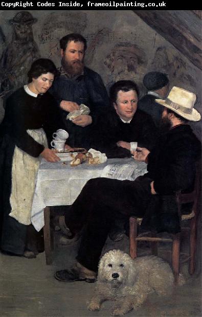 Pierre Auguste Renoir At the Inn of Mother Anthony